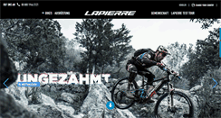 Desktop Screenshot of bikes-lapierre.de